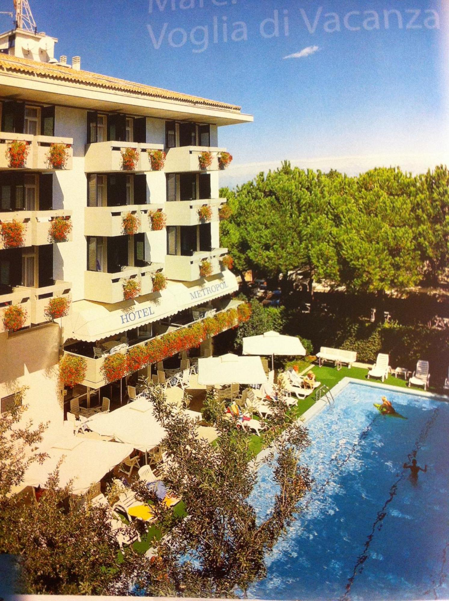 Hotel Metropol Каорле Экстерьер фото